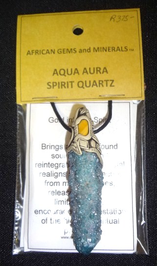 Aqua Aura Spirit Quartz