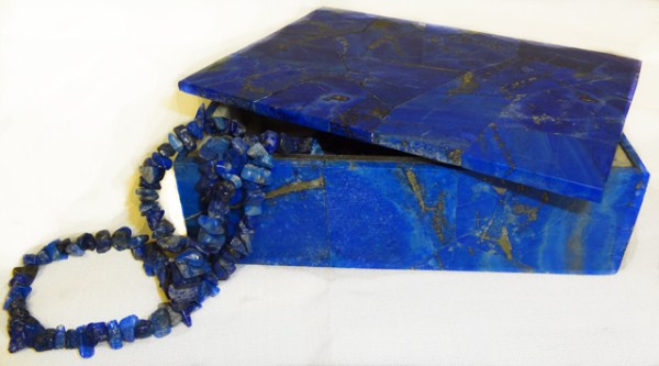 Lapis Lazuli Jewellery Boxes