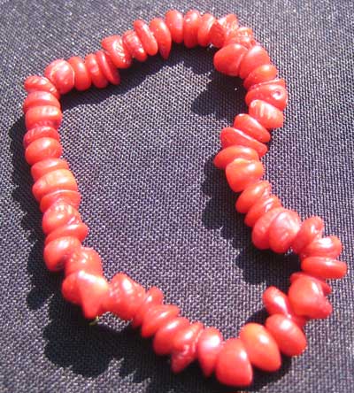 Coral bracelet small beads